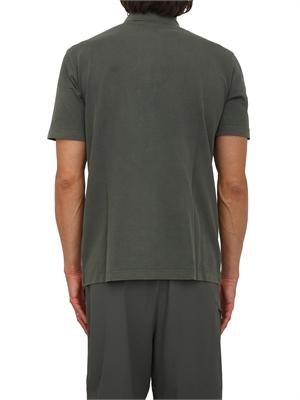 Polo Armani Exchange uomo in cotone verde in UOMO