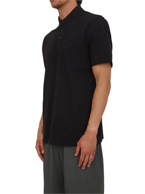 Polo Armani Exchange uomo in cotone blu in UOMO
