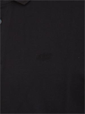 Polo Armani Exchange uomo in cotone blu in UOMO