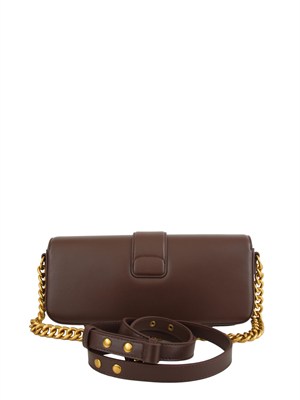 TWIN-SET Borsa a tracolla Twinset ‘Amie’ in pelle marrone in DONNA