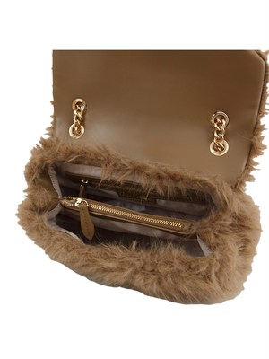 TWIN-SET Borsa a tracolla Twinset  'Dreamy' in faux fur in DONNA