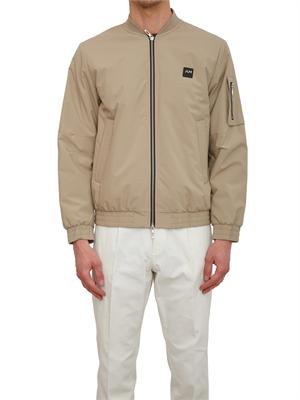 Giubbotto bomber Antony Morato in tessuto tecnico beige in UOMO