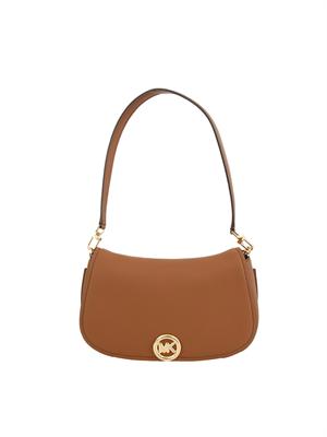 MICHAEL MICHAEL KORS Borsa a spalla  Michael Kors convertibile Nolita media in pelle martellata cuoio in DONNA
