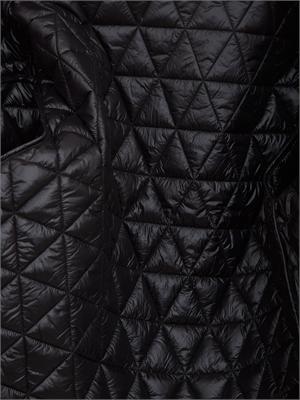 Giubbino Selime K-WAY donna in nylon idrorepellente e antivento nero in DONNA