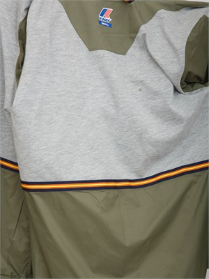 Giubbino Marguerite K-WAY donna in tessuto tecnico verde in DONNA