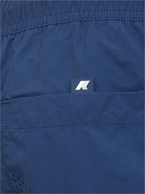 Costume da bagno boxer Hazel K-WAY in tessuto blu in UOMO