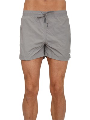 Costume da bagno boxer Hazel K-WAY in tessuto grigio in UOMO