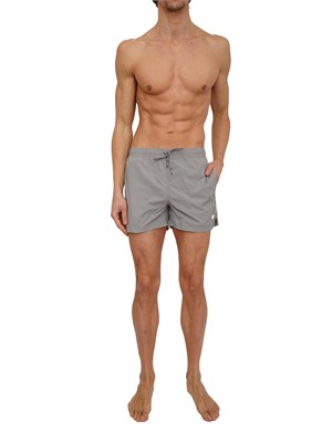 Costume da bagno boxer Hazel K-WAY in tessuto grigio in UOMO