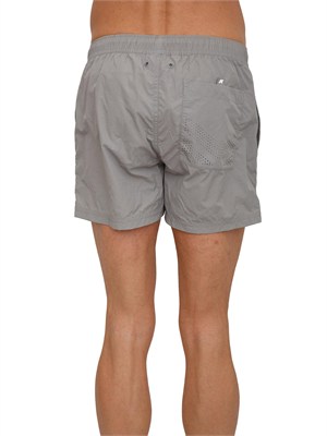 Costume da bagno boxer Hazel K-WAY in tessuto grigio in UOMO