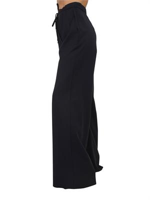 Pantalone fluido Corone Max Mara Studio in pura lana blu in DONNA