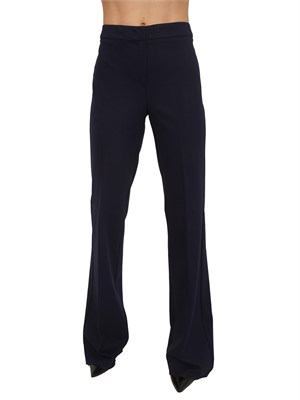 Pantaloni Iblparaggi di iBlues in jersey stretch blu in DONNA