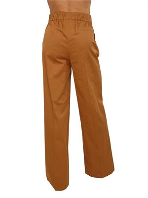 Pantaloni Iblurlo iBlues in cotone stretch cammello in DONNA