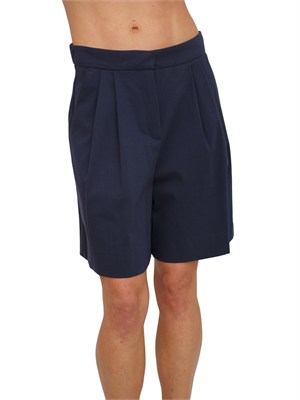 Shorts Ibldolmen iBlues in piquÉ di cotone blu in DONNA