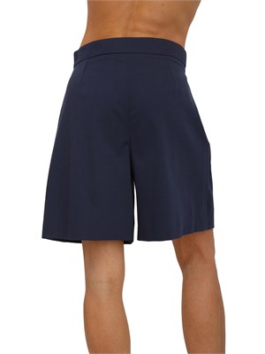 Shorts Ibldolmen iBlues in piquÉ di cotone blu in DONNA