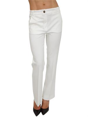 Pantaloni Flare Emme Marella in jersey bianco in DONNA