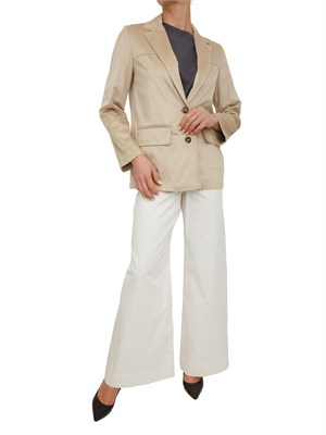 Giacca Emmcerchio di Emme Marella in jersey stretch beige in DONNA