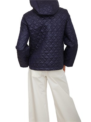 Giubbino anti goccia Emmpiroga di Emme Marella in tessuto blu in DONNA