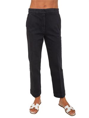 MARELLA Pantaloni Mlsmaesta in bull di cotone blu in DONNA