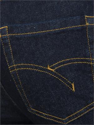 Jeans MLSFCROP Marella in denim stretch blu scuro in DONNA