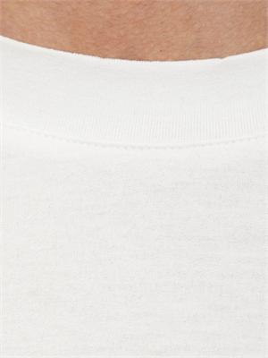 Maglia uomo Aiace Galassi in pregiata viscosa bianca in UOMO