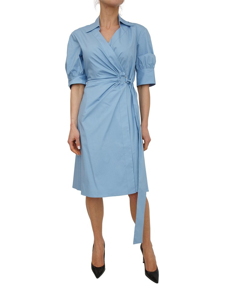 Abito Alinea Pinko in cotone azzurro