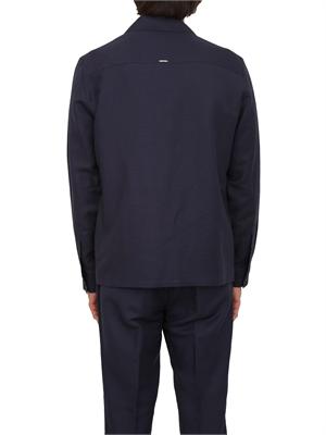 Camicia overshirt blu Antony Morato lino e viscosa in UOMO