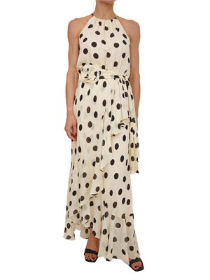 Abito Fiero Marella in georgette di viscosa a pois in DONNA