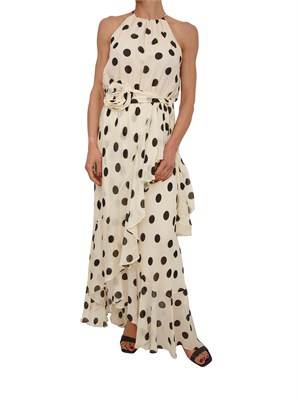 Abito Fiero Marella in georgette di viscosa a pois in DONNA