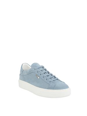 Sneaker azzurre Antony Morato in camoscio in UOMO