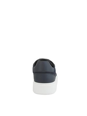 Sneaker Antony Morato in pelle e nylon blu in UOMO