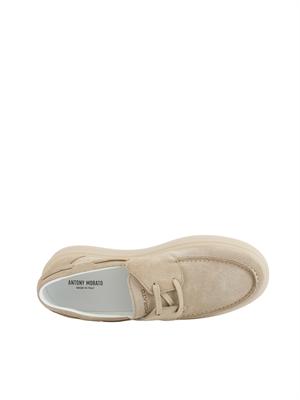 Mocassino Artie Antony Morato in camoscio beige in UOMO
