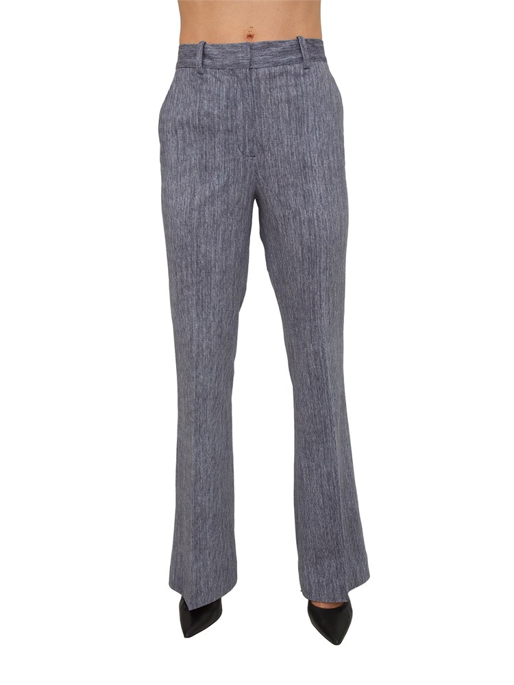 Pantaloni donna Circolo 1901 in cotone effetto denim
