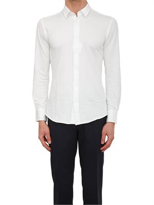 Camicia slim fit Antony Morato in cotone bianco in UOMO