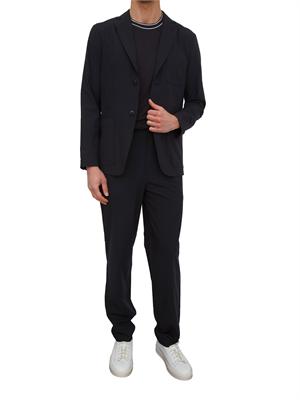 Giacca Armani Exchange uomo in viscosa e lana blu in UOMO