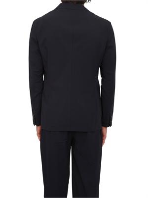 Giacca Armani Exchange uomo in viscosa e lana blu in UOMO