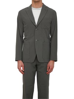 Giacca Armani Exchange uomo in viscosa e lana verde in UOMO