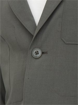 Giacca Armani Exchange uomo in viscosa e lana verde in UOMO