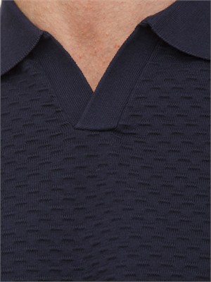 Polo Antony Morato in maglia di cotone blu in UOMO