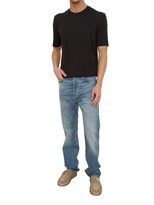 T-shirt Antony Morato in lycra nera in UOMO