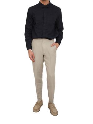 Pantaloni uomo Armani Exchange in lino beige in UOMO