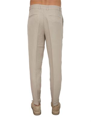 Pantaloni uomo Armani Exchange in lino beige in UOMO