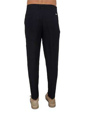 Pantaloni uomo Armani Exchange in lino blu in UOMO