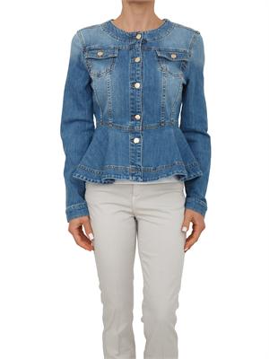 Giubbino jeans Fracomina in denim medio in DONNA