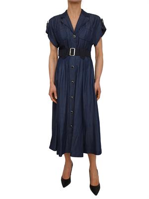 Abito Liu Jo in denim chambray blu in DONNA