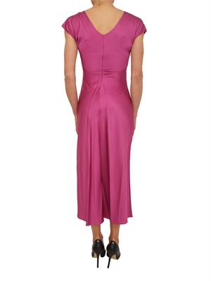 Abito Liu Jo in raso di viscosa fucsia in DONNA