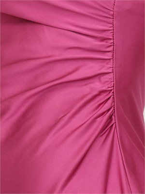 Abito Liu Jo in raso di viscosa fucsia in DONNA