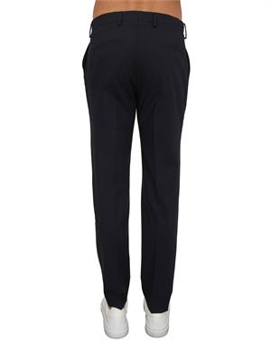 Pantaloni chino Liu Jo uomo in misto lana blu in UOMO