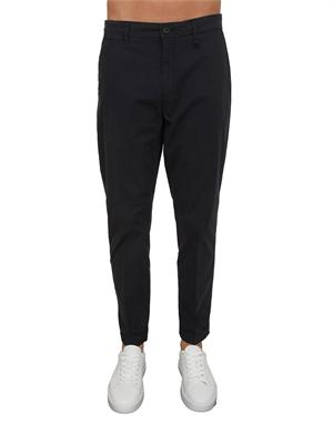 LIU JO Pantaloni chino Lu Jo uomo in cotone blu in UOMO