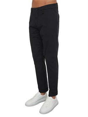 LIU JO Pantaloni chino Lu Jo uomo in cotone blu in UOMO