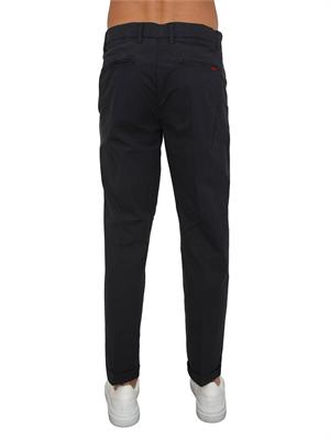 LIU JO Pantaloni chino Lu Jo uomo in cotone blu in UOMO